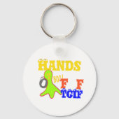 ゴールデンブー!TGIFガーリー神感謝してい金曜ハクン キーホルダー (正面)