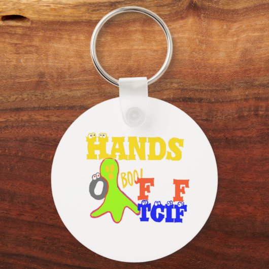 ゴールデンブー!TGIFガーリー神感謝してい金曜ハクン キーホルダー (正面)