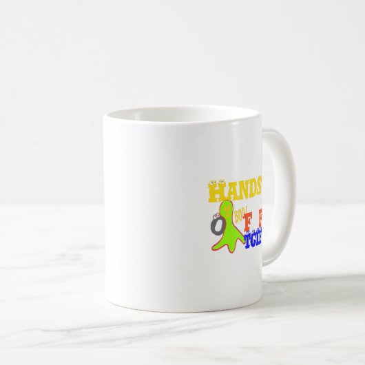 ゴールデンブー!TGIFガーリー神感謝してい金曜ハクン コーヒーマグカップ (正面右)