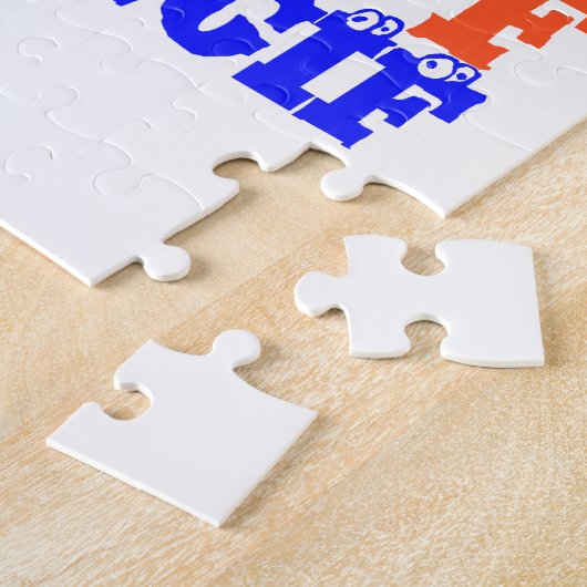 ゴールデンブー!TGIFガーリー神感謝してい金曜ハクン ジグソーパズル (側面)