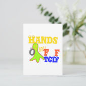 ゴールデンブー！TGIFガーリー神感謝してい金曜ハクン ポストカード (スタンド正面)