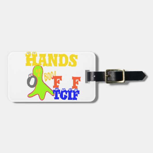 ゴールデンブー！TGIFガーリー神感謝してい金曜ハクン ラゲッジタグ (正面横)