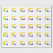 ゴールデンブー!TGIFガーリー神感謝してい金曜ハクン ラッピングペーパー (フラット)