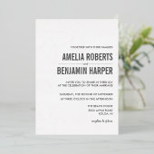 ゴールデンプルメリア結婚式招待状実在フォイル 箔招待状 (立ち正面)