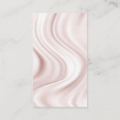 ゴールデンヘアロゴ |絹のカーテン 名刺 (裏面)