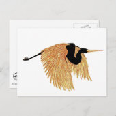 ゴールデンヘロン ポストカード (正面/裏面)