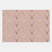 ゴールデンヘ親愛ッド赤面バラホリデイ ラッピングペーパーシート (正面2)