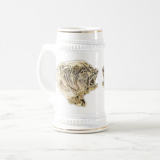 ゴールデンベアーズスタイン ビールジョッキ (正面左)