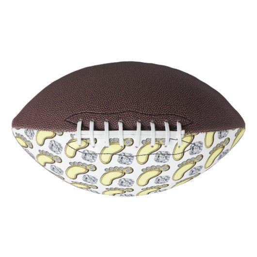 ゴールデンベビー足 アメリカンフットボール (正面)