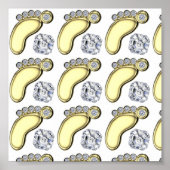 ゴールデンベビー足 ポスター (正面)