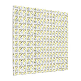 ゴールデンベビー足 メタルプリント