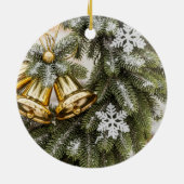 ゴールデンベルクリスマス飾り セラミックオーナメント (裏面)