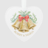 ゴールデンベル50結婚周年カスタム記念 オーナメント (正面)