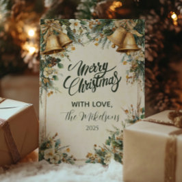 ゴールデンベル・ラスティッククリスマス シーズンカード