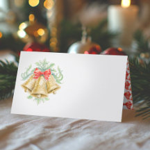 ゴールデンベル 水彩 グリーン レッド クリスマス イベント