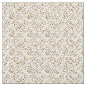 ゴールデンベージュトイルバラと花 ファブリック (見本)