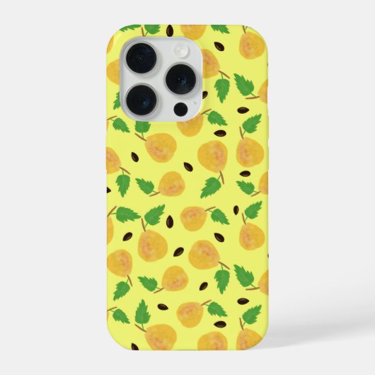 ゴールデンペアコレクション イエロー・ブライト iPhoneケース (裏面)