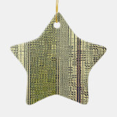 ゴールデンペイン セラミックオーナメント (正面)