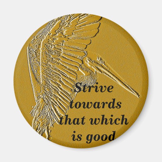 ゴールデンペリカン_ マグネット (正面)