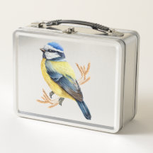 ゴールデンホイートとルリチョウ
