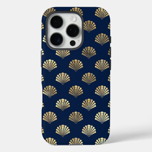ゴールデンホタテ（青） Case-Mate iPhoneケース (裏面)