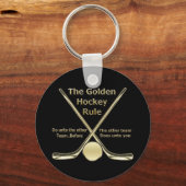 ゴールデンホッケールールキーチェーン キーホルダー (正面)