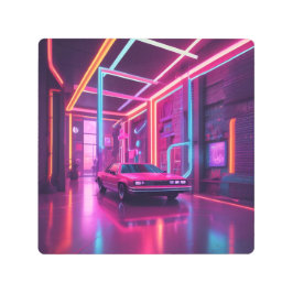 ゴールデンホライズンサンセットアート メタルプリント