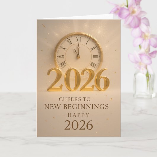 ゴールデンホライズン – 新年 2026 カード (蘭)