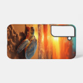 ゴールデンホライゾンシーウミガメ SAMSUNG GALAXYケース (裏面横)