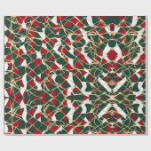 ゴールデンホリデーエレガンスラッピング紙 ラッピングペーパー (フラット)