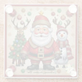 "ゴールデンホリデー" ガラスコースター (裏面)