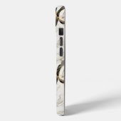 ゴールデンホワイト大理石 Case-Mate iPhoneケース (裏面 / 左)