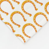 ゴールデンホースシューフリースブランケット フリースブランケット (角)