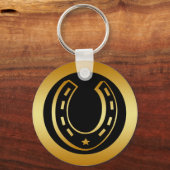 ゴールデンホースシュー キーホルダー (正面)