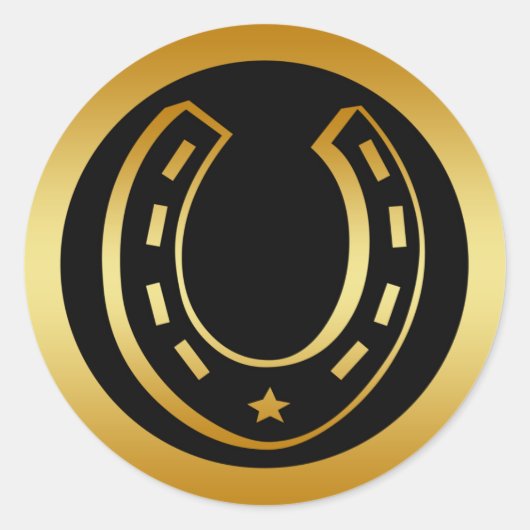 ゴールデンホースシュー ラウンドシール (正面)