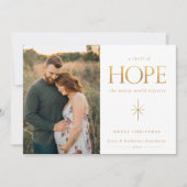 ゴールデンホープ ファミリーフォト クリスマスカード (正面)