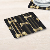 ゴールデンボウエレガンスコースター スクエアペーパーコースター (アングル)