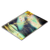 ゴールデンボウスパイラルノート ノートブック (左側)