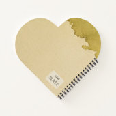 ゴールデンボウルマリポサフラワー ノートブック (裏面)