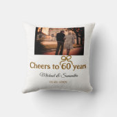 ゴールデンボウ応援60周年結婚の クッション (裏面)