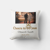ゴールデンボウ応援60周年結婚の クッション (正面)