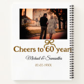 ゴールデンボウ応援60周年結婚の ノートブック (裏面)