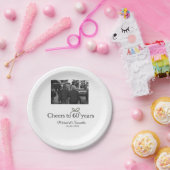 ゴールデンボウ応援60周年結婚の ペーパープレート (パーティー)