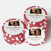 ゴールデンボウ応援60周年結婚の ポーカーチップ (積み重ね)