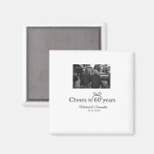 ゴールデンボウ応援60周年結婚の マグネット (正面/裏面)