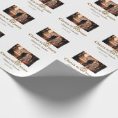 ゴールデンボウ応援60周年結婚の ラッピングペーパー (角)