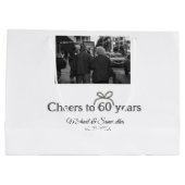 ゴールデンボウ応援60周年結婚の ラージペーパーバッグ (裏面)