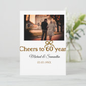 ゴールデンボウ応援60周年結婚の 招待状 (スタンド正面)