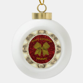 ゴールデンボウ セラミックボールオーナメント