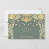 ゴールデンボタニカルアールヌーボー 出欠カード (正面)